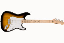 Squier Sonic Strato, Maple Fing, White Pickg, 2-Color Sunburst