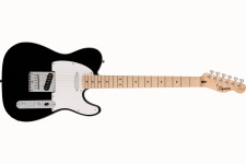 Squier Sonic tele, Maple Fing, White Pickg, Black