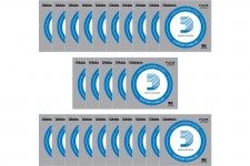 PL008 (25 corde) SET SINGLE PLAIN STEEL 008 DADDARIO