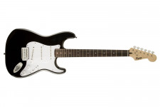 Fender Squier Bullet Strat w/Trem SSS Lrl Black