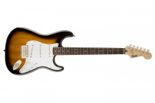 Fender Squier Bullet Strat w/Trem SSS Lrl Brown Sunburst