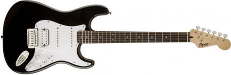 Fender Squier Bullet Strat w/Trem HSS Lrl Black