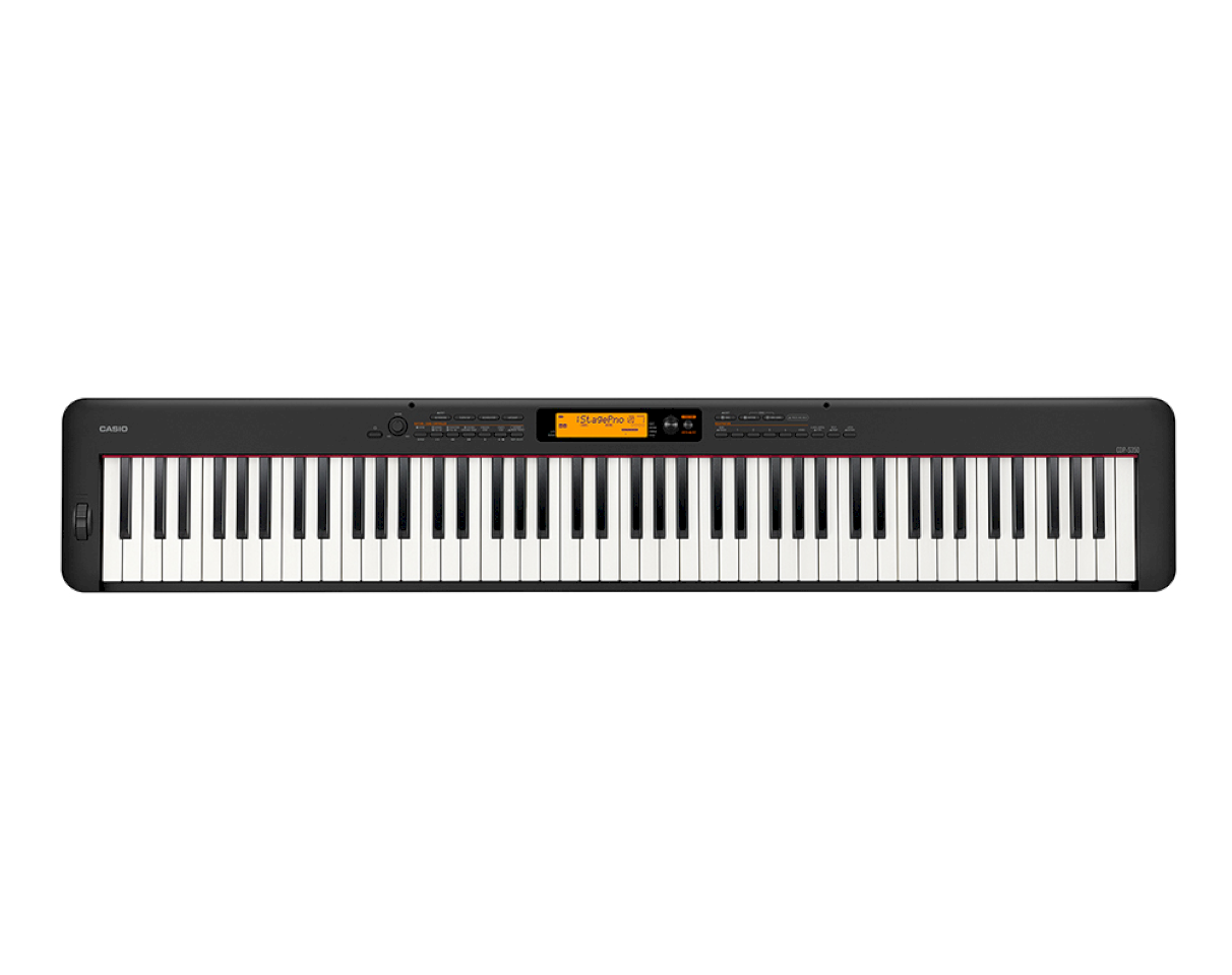 CDPS350 BK Piano digitale portatile, 88 tasti pesati CASIO