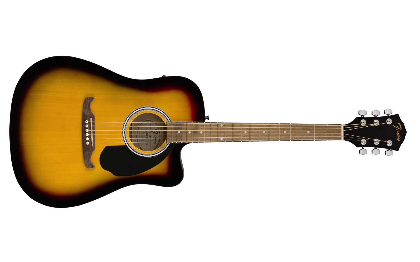 Fender FA125CE Dreadnought Walnut Fingerboard Sunburst
