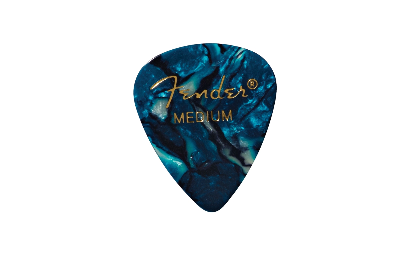 Fender Ocean Turquoise Moto Pick 351 MEDIUM PACK (12pz.)